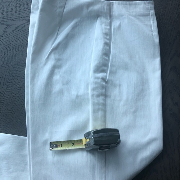 SFA White stretch - flat front - ankle pants - Picture 4 of 8